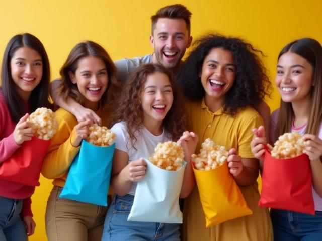 楽しそうに踊る若者たちのTikTokチャレンジ動画のスクリーンショット